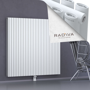 Tano Aluminium Radiator 1600x1848 White - Thumbnail