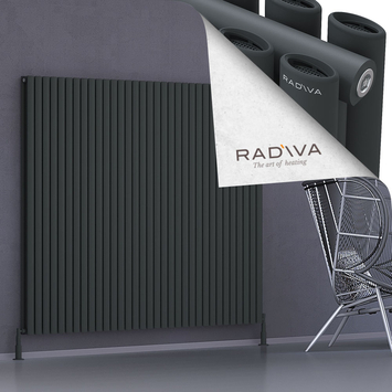 Tano Aluminium Radiator 1600x1906 Dark Anthracite - Thumbnail