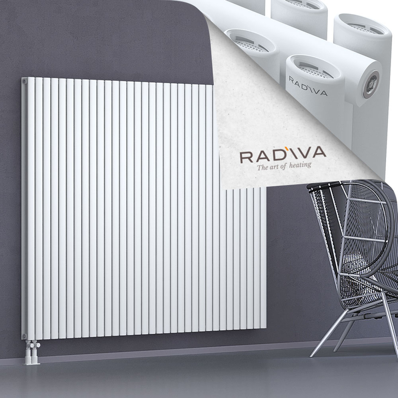 Tano Aluminium Radiator 1600x1906 White