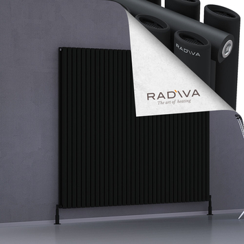 Tano Aluminium Radiator 1600x1964 Black - Thumbnail