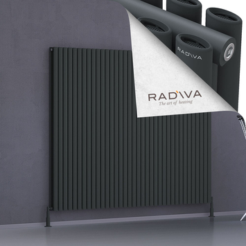 Tano Aluminium Radiator 1600x2080 Dark Anthracite - Thumbnail