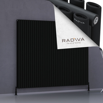 Tano Aluminium Radiator 1600x2196 Black - Thumbnail