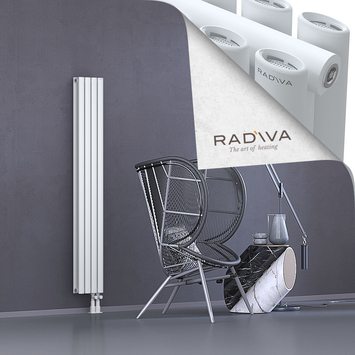 Tano Aluminium Radiator 1600x224 White - Thumbnail