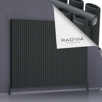 Tano Aluminium Radiator 1600x2370 Dark Anthracite - Thumbnail