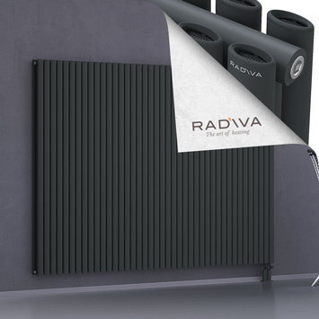 Tano Aluminium Radiator 1600x2370 Dark Anthracite - Thumbnail