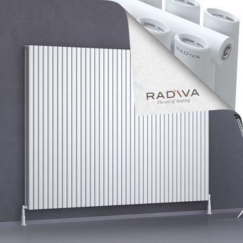 Tano Aluminium Radiator 1600x2370 White - Thumbnail