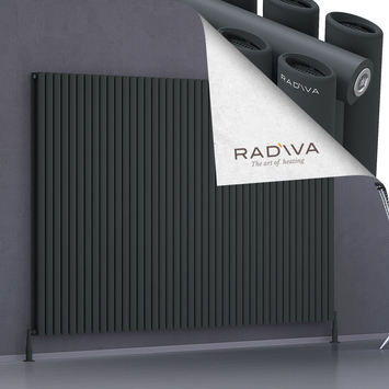 Tano Aluminium Radiator 1600x2428 Dark Anthracite - Thumbnail