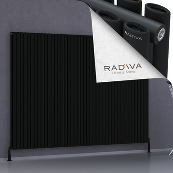 Tano Aluminium Radiator 1600x2486 Black - Thumbnail