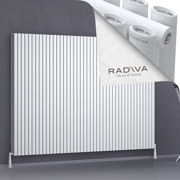 Tano Aluminium Radiator 1600x2486 White - Thumbnail