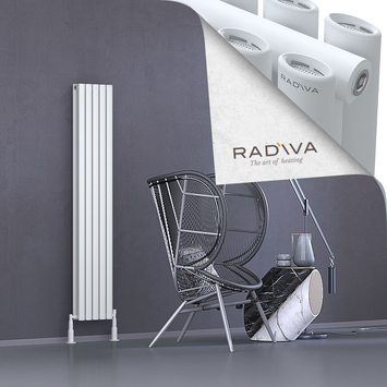 Tano Aluminium Radiator 1600x282 White - Thumbnail