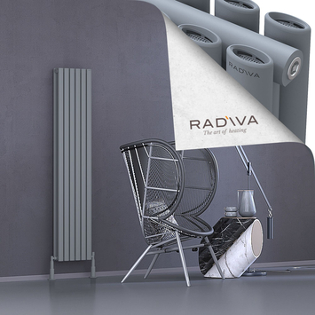 Tano Aluminium Radiator 1600x340 Grey - Thumbnail