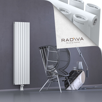 Tano Aluminium Radiator 1600x456 White - Thumbnail