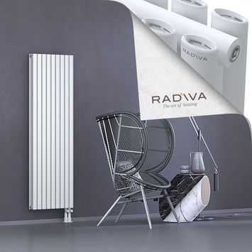 Tano Aluminium Radiator 1600x514 White - Thumbnail