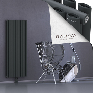 Tano Aluminium Radiator 1600x688 Dark Anthracite - Thumbnail