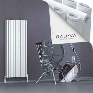 Tano Aluminium Radiator 1600x688 White - Thumbnail