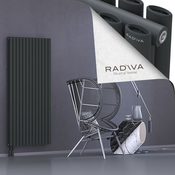 Tano Aluminium Radiator 1600x746 Dark Anthracite - Thumbnail