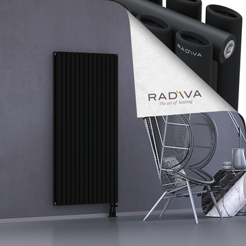 Tano Aluminium Radiator 1600x804 Black - Thumbnail