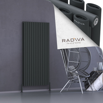 Tano Aluminium Radiator 1600x804 Dark Anthracite - Thumbnail