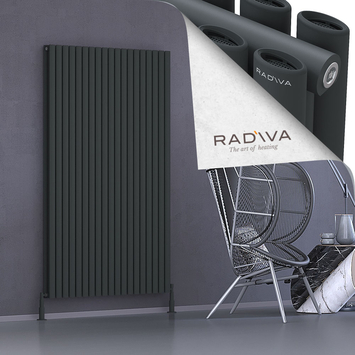 Tano Aluminium Radiator 1800x1094 Dark Anthracite - Thumbnail