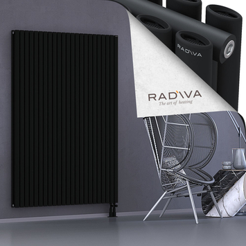 Tano Aluminium Radiator 1800x1326 Black - Thumbnail