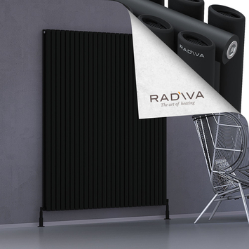 Tano Aluminium Radiator 1800x1558 Black - Thumbnail