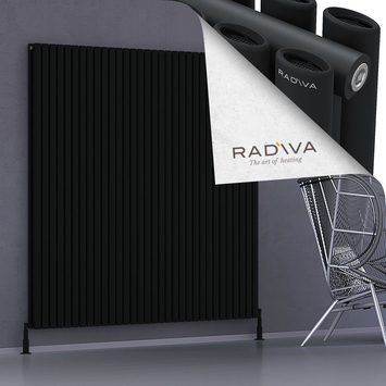 Tano Aluminium Radiator 1800x1848 Black - Thumbnail