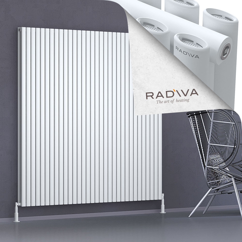 Tano Aluminium Radiator 1800x1848 White