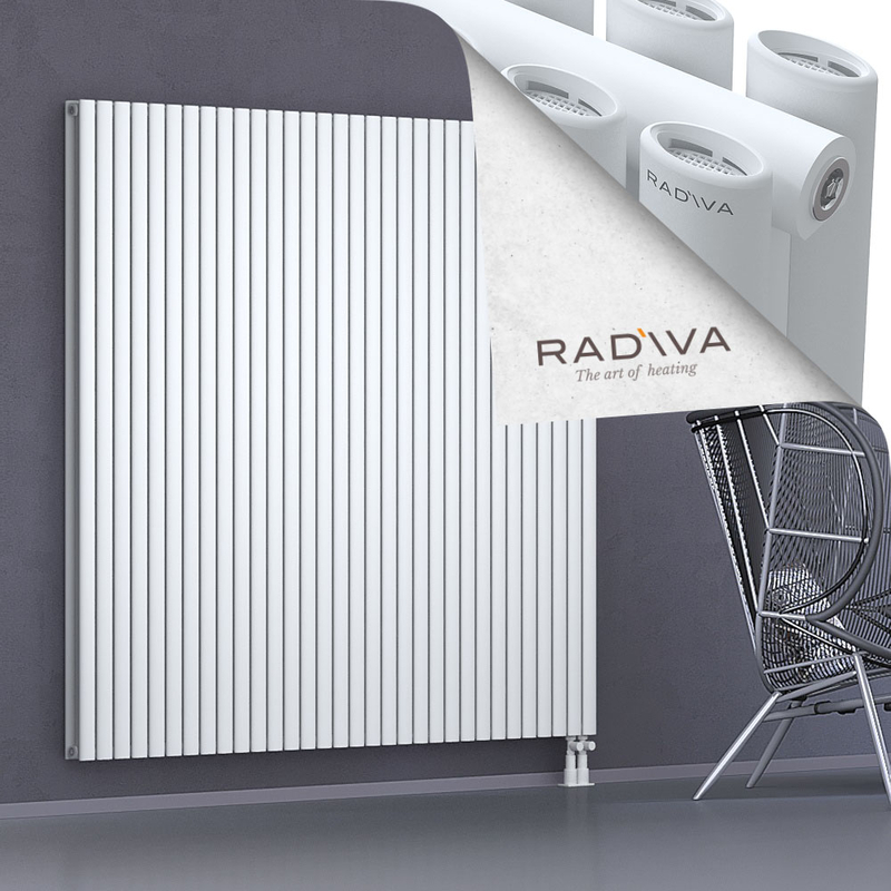 Tano Aluminium Radiator 1800x1848 White