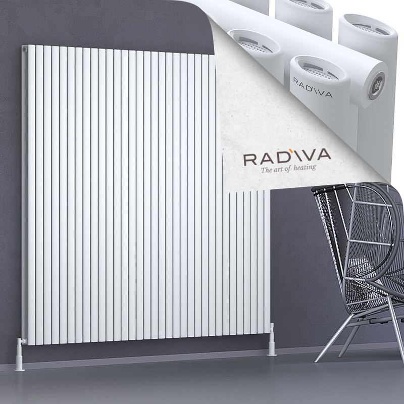 Tano Aluminium Radiator 1800x1906 White