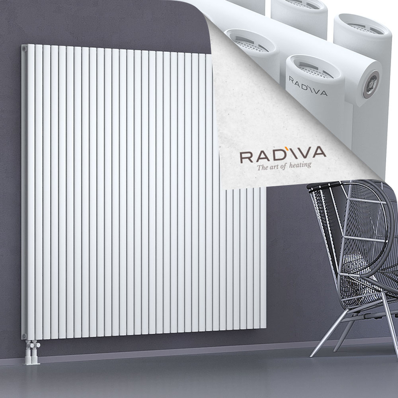 Tano Aluminium Radiator 1800x1906 White