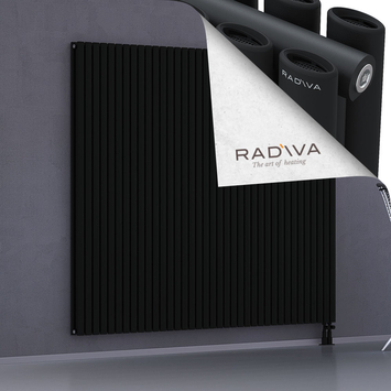 Tano Aluminium Radiator 1800x2138 Black - Thumbnail