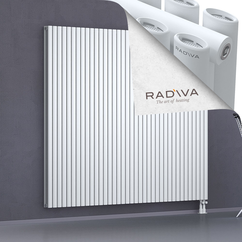 Tano Aluminium Radiator 1800x2138 White