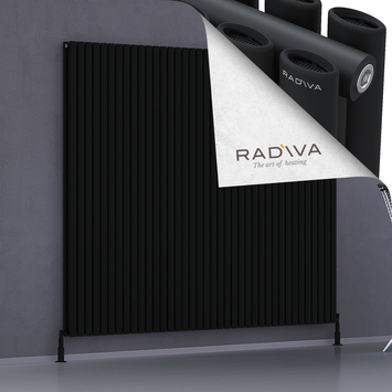 Tano Aluminium Radiator 1800x2196 Black - Thumbnail