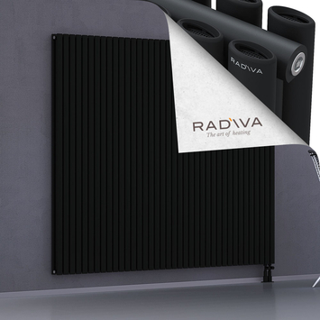 Tano Aluminium Radiator 1800x2196 Black - Thumbnail