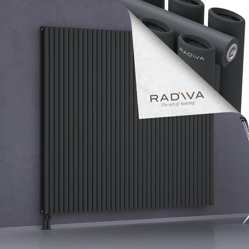 Tano Aluminium Radiator 1800x2196 Dark Anthracite