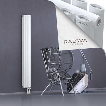 Tano Aluminium Radiator 1800x224 White - Thumbnail