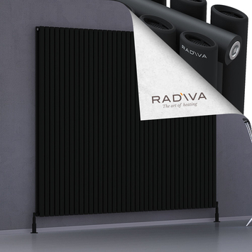 Tano Aluminium Radiator 1800x2254 Black - Thumbnail