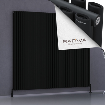 Tano Aluminium Radiator 1800x2312 Black - Thumbnail