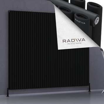 Tano Aluminium Radiator 1800x2428 Black - Thumbnail