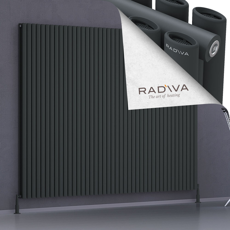 Tano Aluminium Radiator 1800x2428 Dark Anthracite