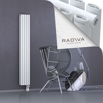 Tano Aluminium Radiator 1800x282 White - Thumbnail