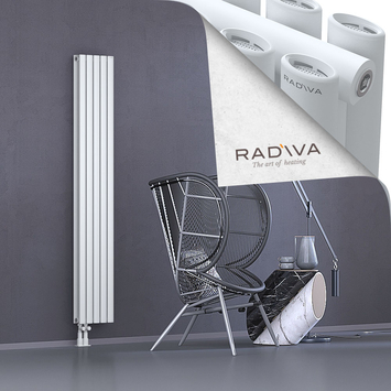 Tano Aluminium Radiator 1800x282 White - Thumbnail