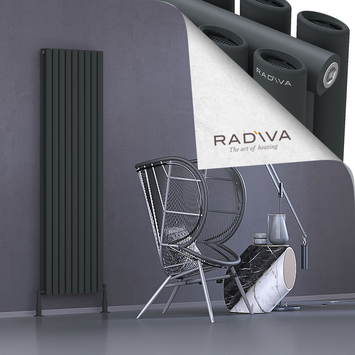 Tano Aluminium Radiator 1800x514 Dark Anthracite - Thumbnail