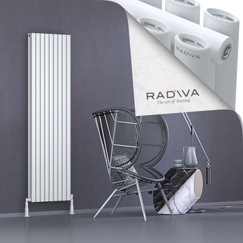 Tano Aluminium Radiator 1800x514 White - Thumbnail