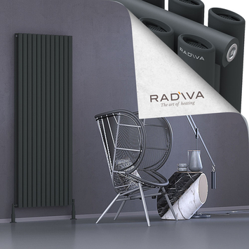 Tano Aluminium Radiator 1800x688 Dark Anthracite - Thumbnail