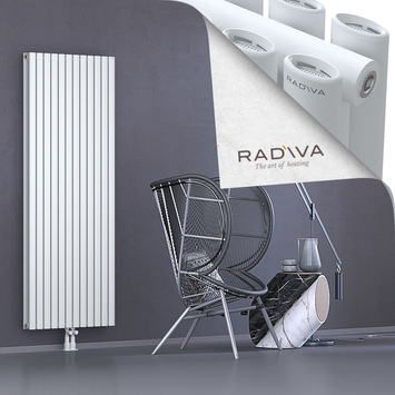 Tano Aluminium Radiator 1800x688 White - Thumbnail