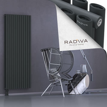 Tano Aluminium Radiator 1800x746 Dark Anthracite - Thumbnail