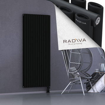 Tano Aluminium Radiator 1800x804 Black - Thumbnail