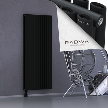 Tano Aluminium Radiator 1800x804 Black - Thumbnail