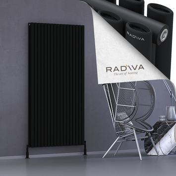 Tano Aluminium Radiator 1800x978 Black - Thumbnail